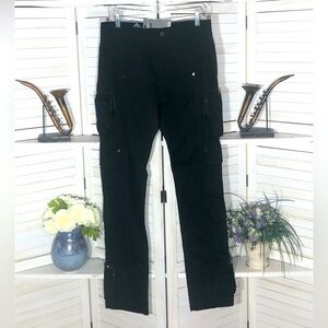 American Stitch Black Cargo Pants Hot Topic 32x34